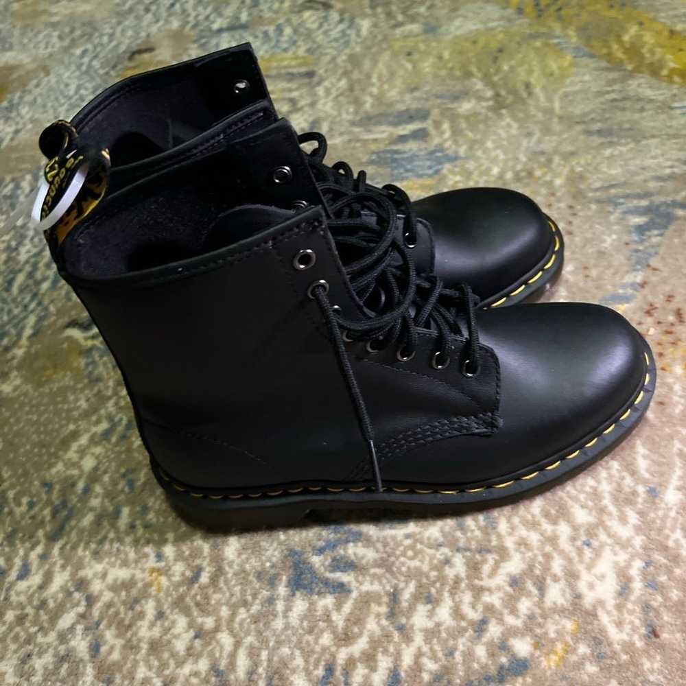 1460 SOFTY T LEATHER LACE UP BOOTS - image 1