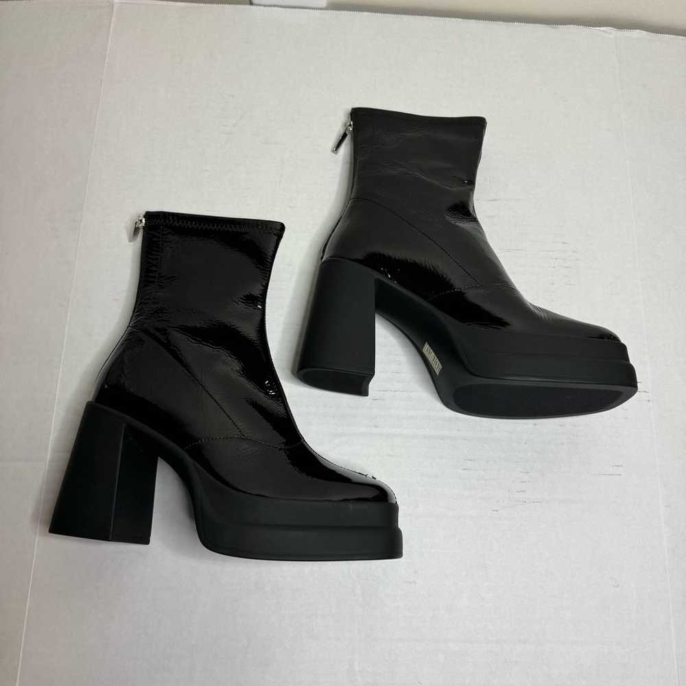 Free People Black Double Stack Platform Boot NEW … - image 4