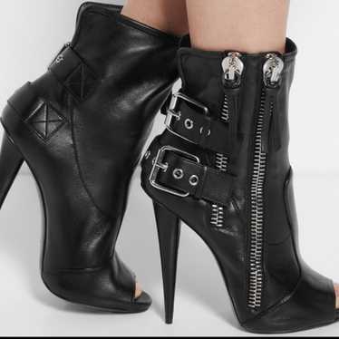 giuseppe zanotti biker booties sz 5 - image 1