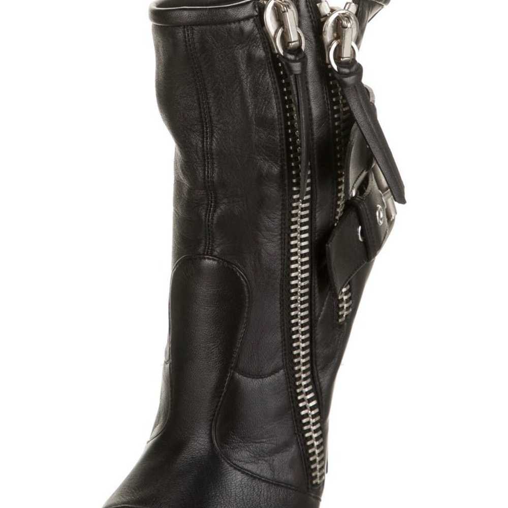 giuseppe zanotti biker booties sz 5 - image 5