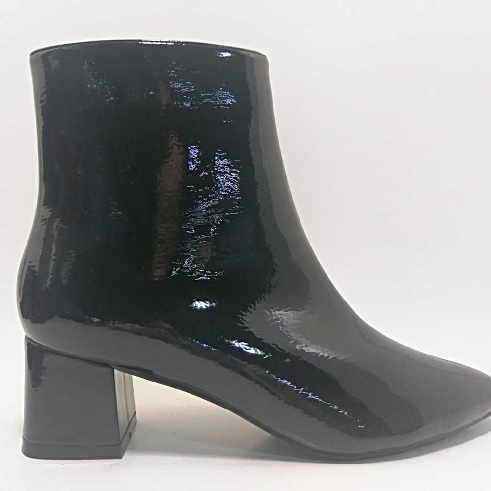 Patent Leather Black Lady Boots Lady Shoes Pointe… - image 1