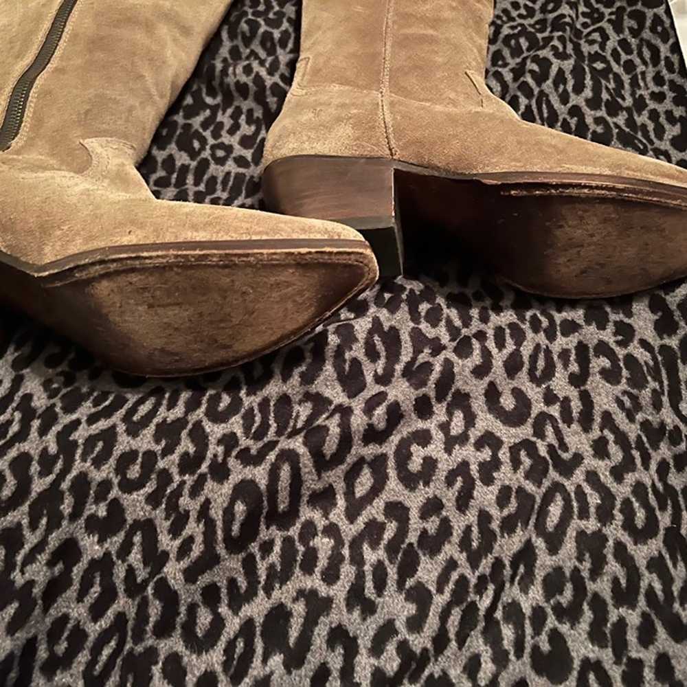 FRYE *ASH * Suede Boots Size 10 - image 2