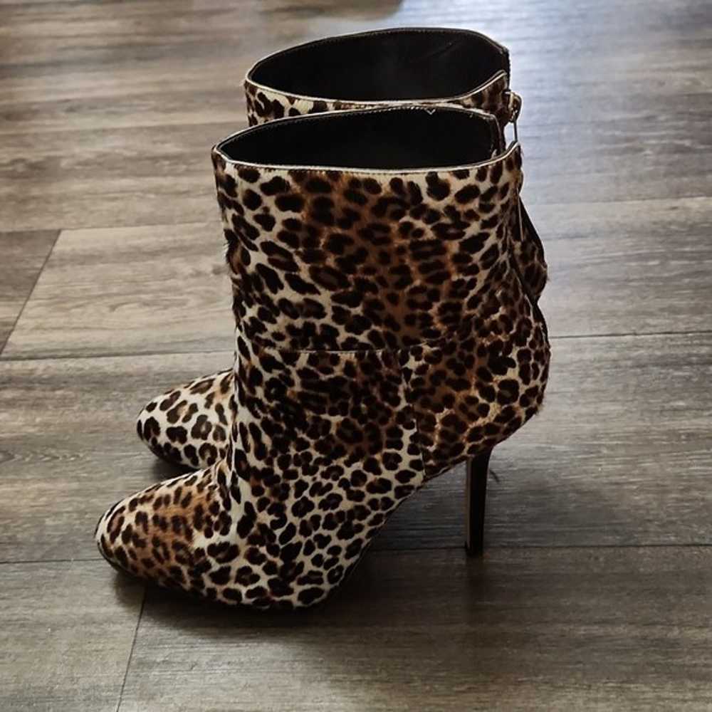 Jimmy Choo Alanis Leopard Print Ankle Boots In Mu… - image 6