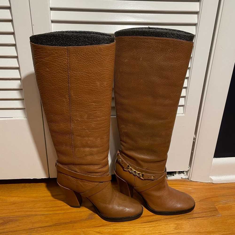 Kate Spade Cognac Boots - image 1