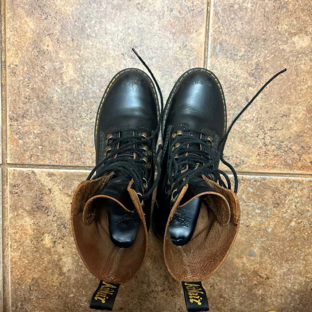 Doc Martens Leona Boots Size 6 - image 3