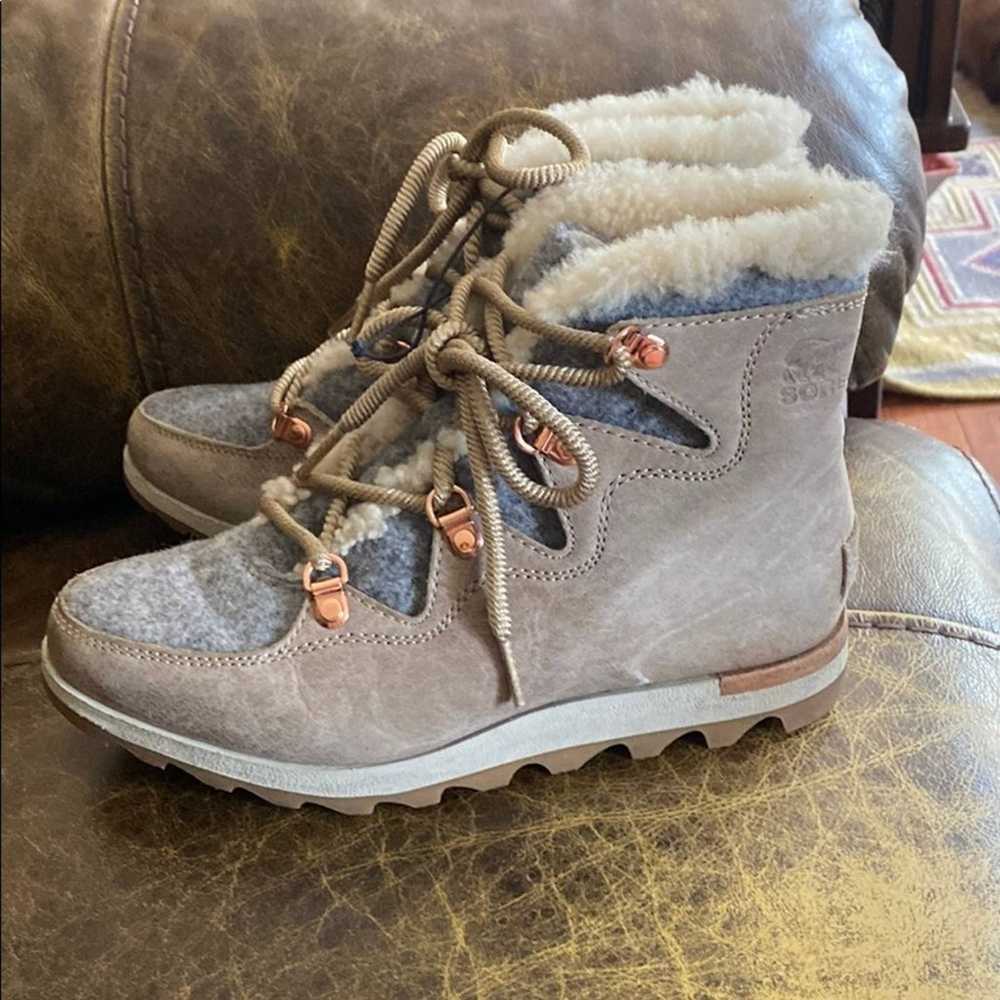 Sorel Sneakchic Alpine Holiday Boots - image 2