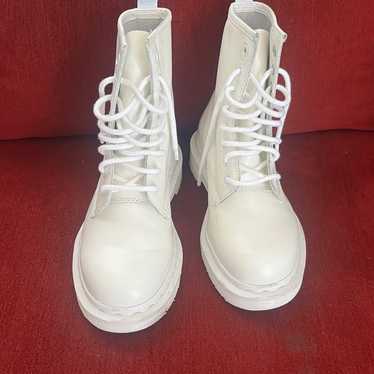 Dr. martens white boots - image 1