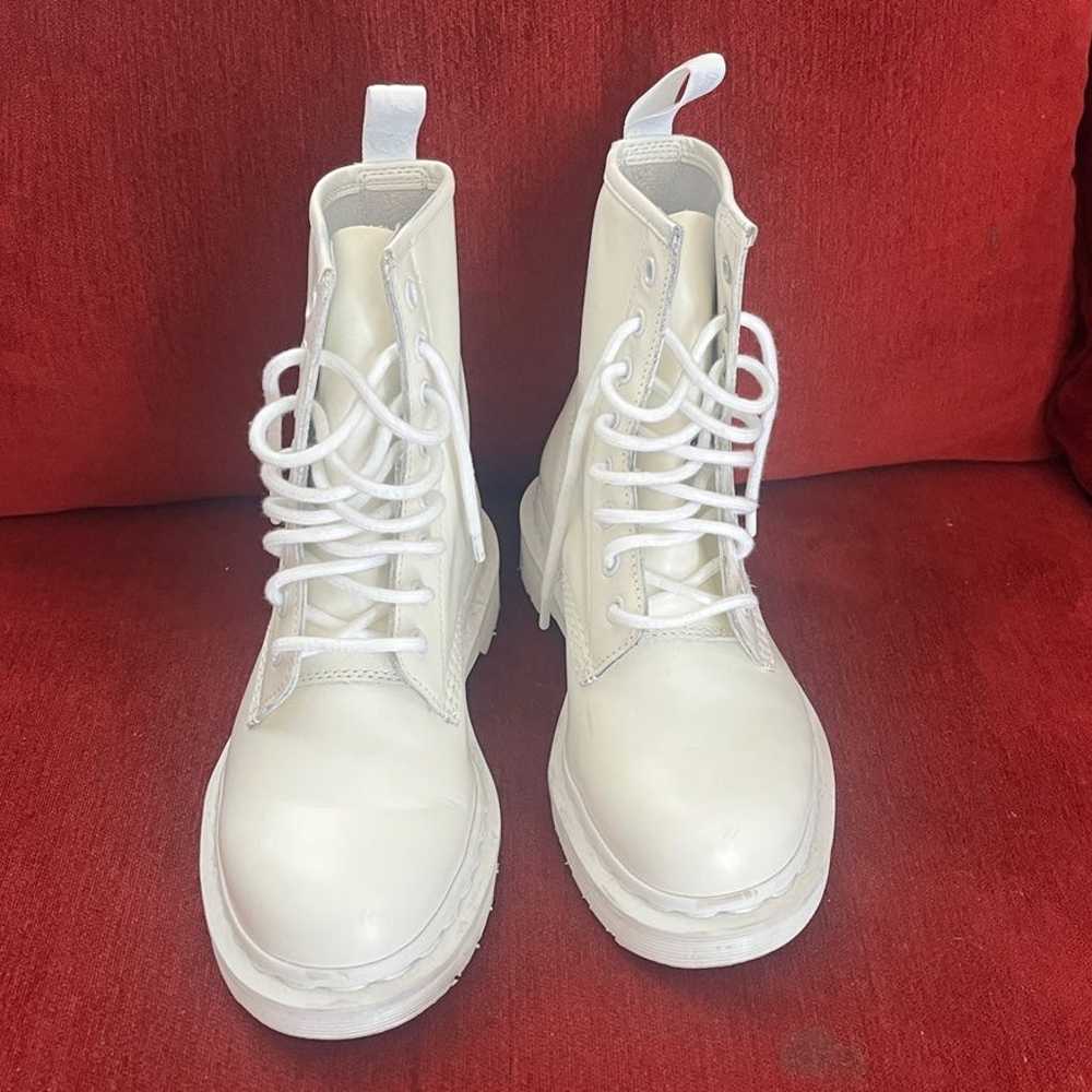 Dr. martens white boots - image 2