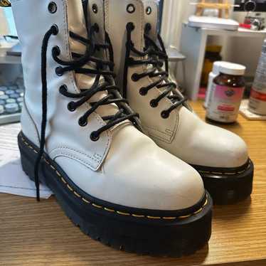 White Platform Doc Martens - image 1