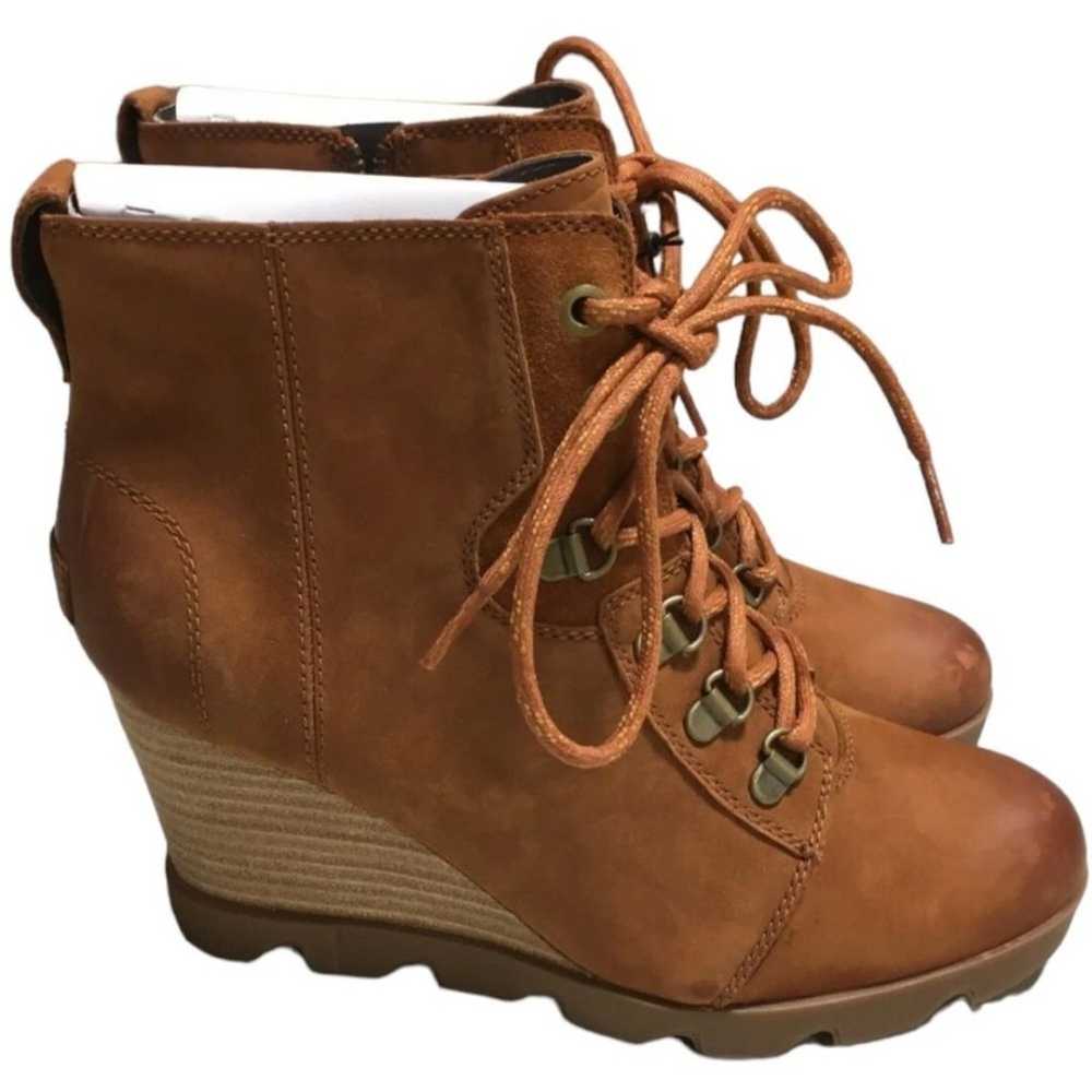 new Sorel​ Joan Uptown Suede & Leather Booties Re… - image 10