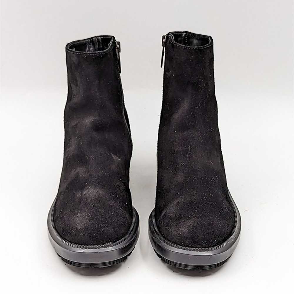 Aquatalia Women Madelyn Black Weatherproof Suede … - image 12