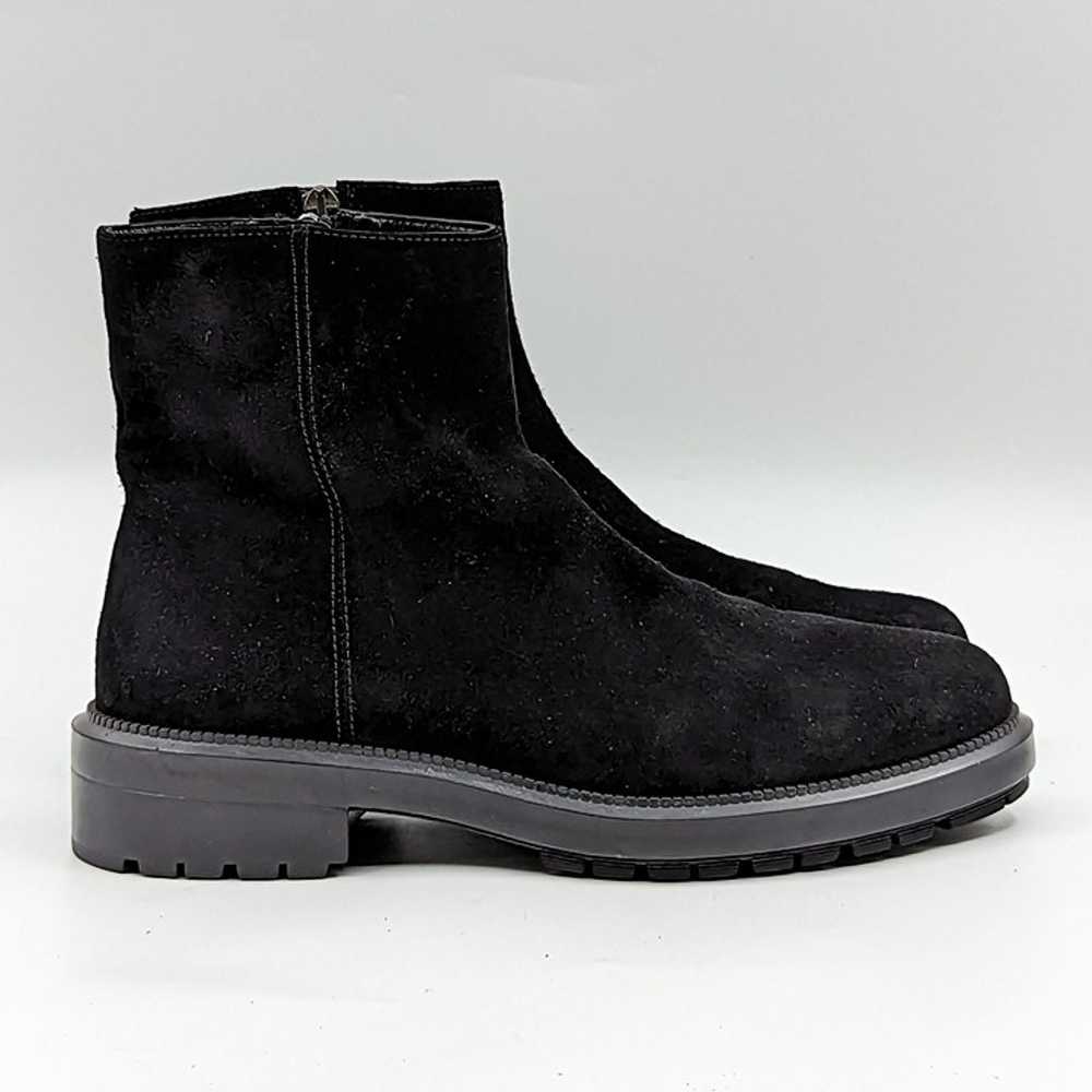 Aquatalia Women Madelyn Black Weatherproof Suede … - image 6