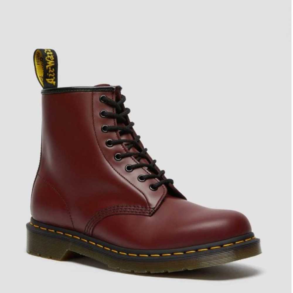 Dr. Martens 1460 Smooth Leather Lace Up Boots Che… - image 2