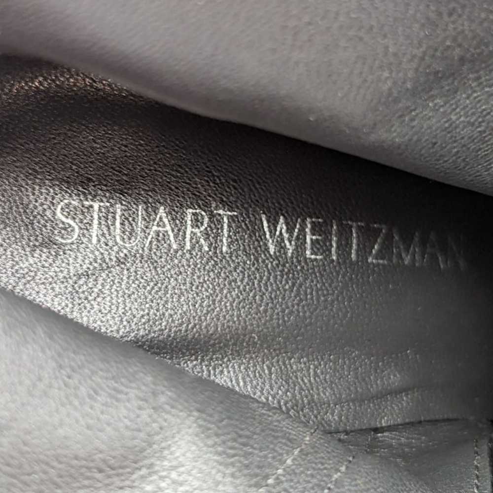 Stuart Weitzman Women Black Fine Suede Dress Offi… - image 11