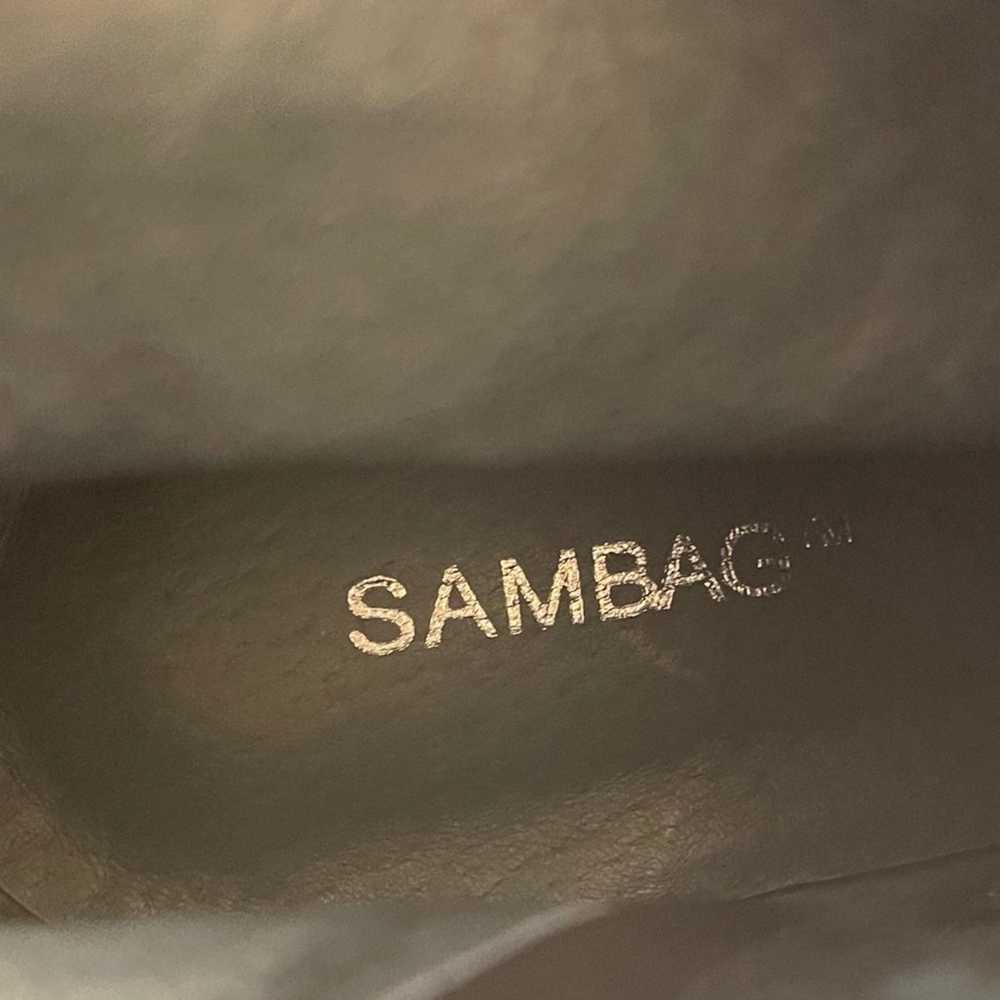 SAMBAG Black Glove Soft Suede Leather Lined Weste… - image 8