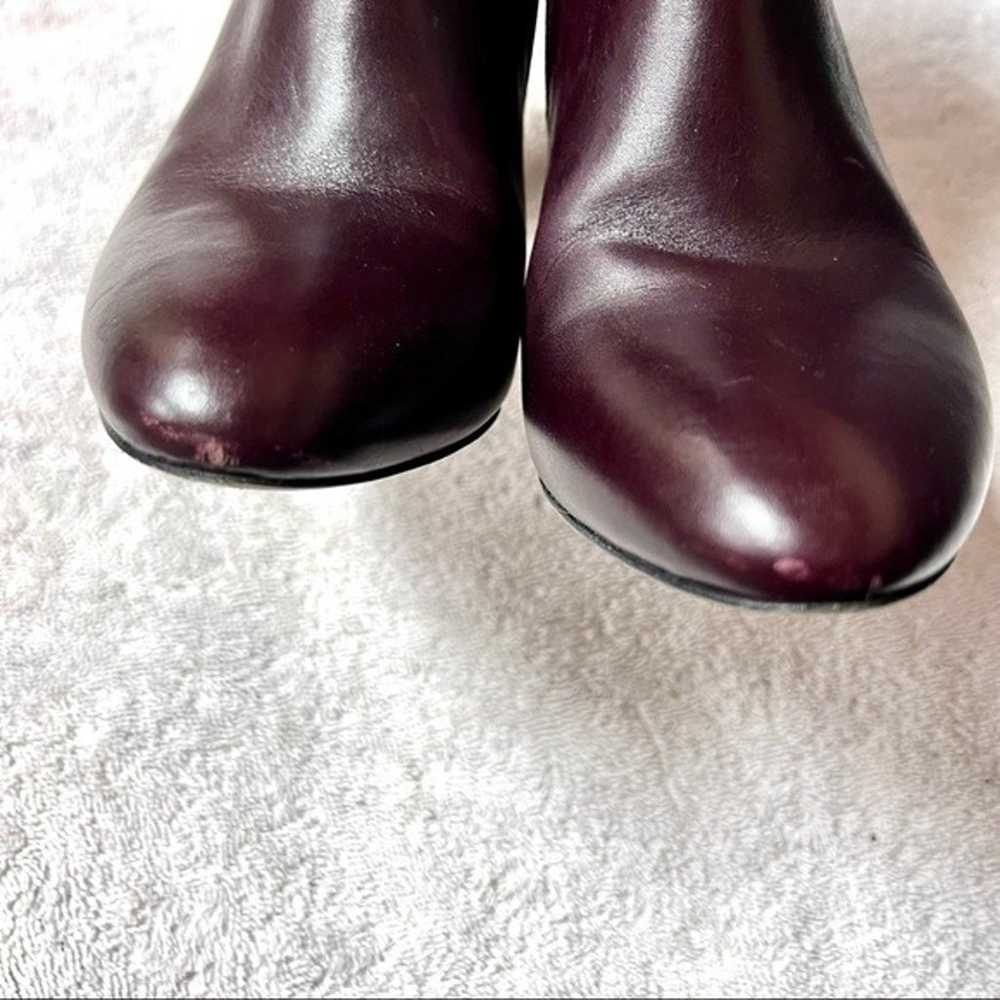 LK BENNETT Ellis Booties in mahogany genuine leat… - image 6