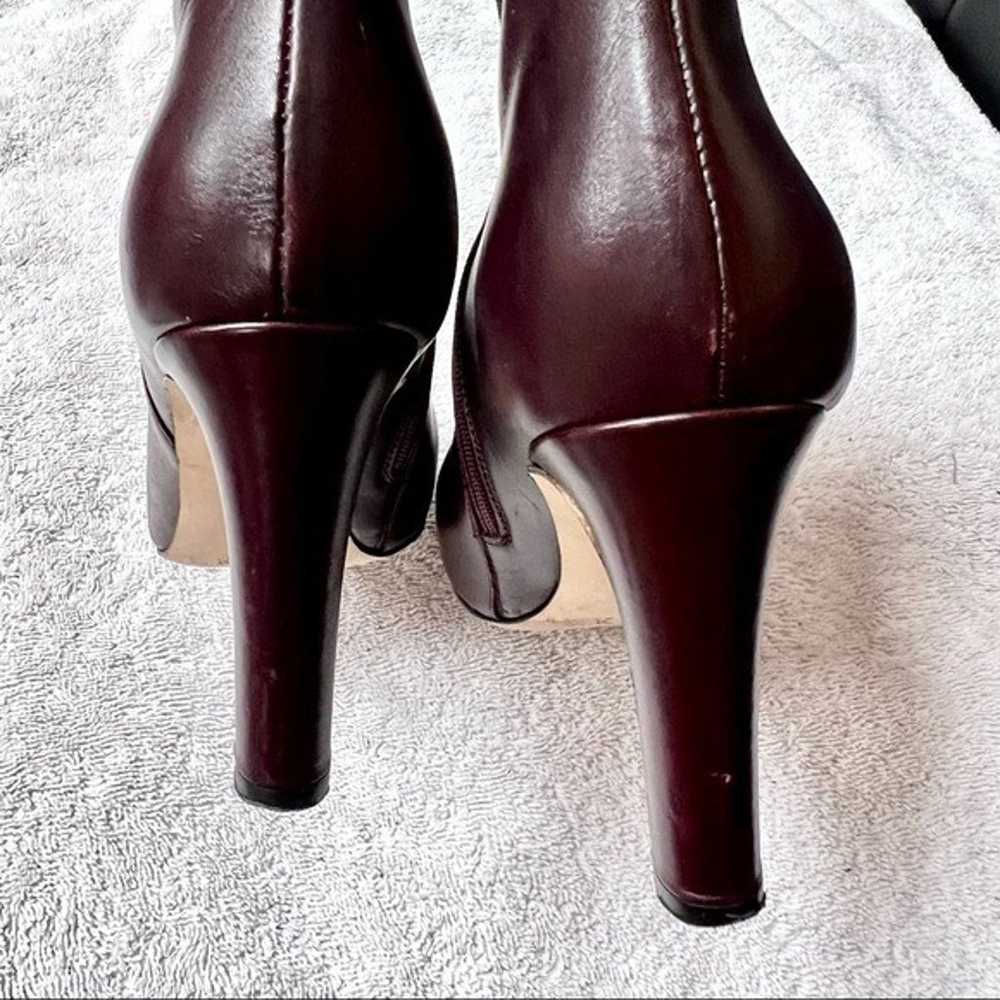 LK BENNETT Ellis Booties in mahogany genuine leat… - image 7