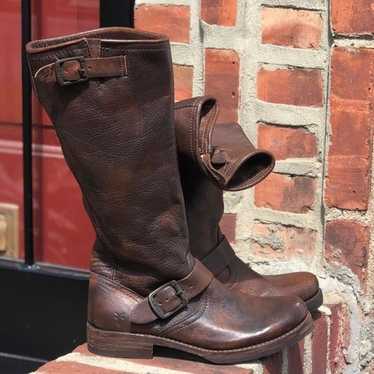 Frye Veronica Tall boots, dbn, sz 6 - image 1