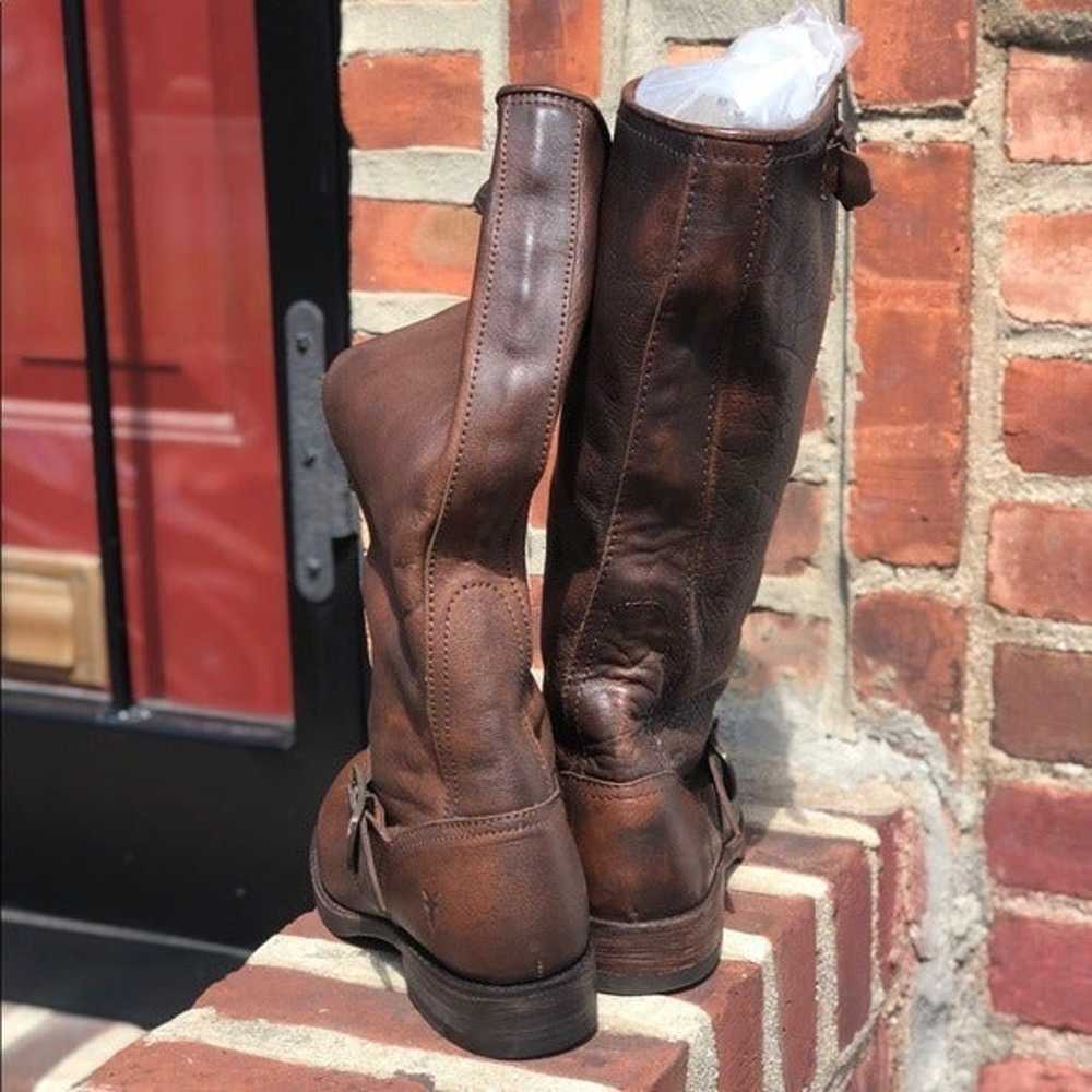 Frye Veronica Tall boots, dbn, sz 6 - image 5