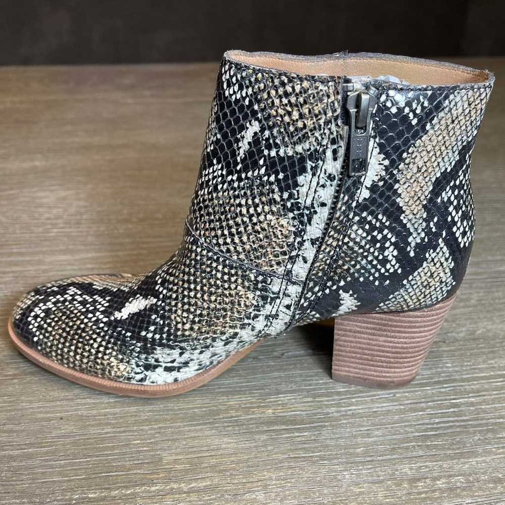 NWOT- Rosie Ankle Boot in Snake Embossed Leather - image 5