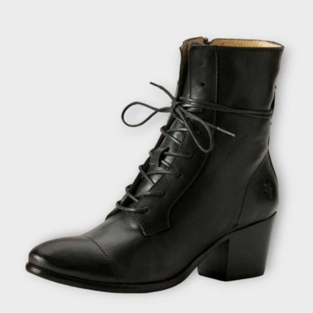 Frye Courtney Lace Up Booties - image 3