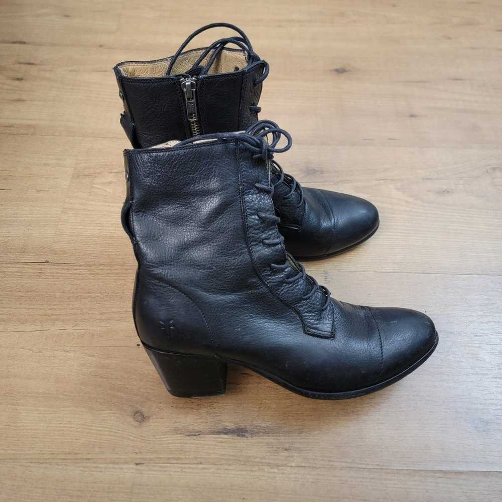 Frye Courtney Lace Up Booties - image 4