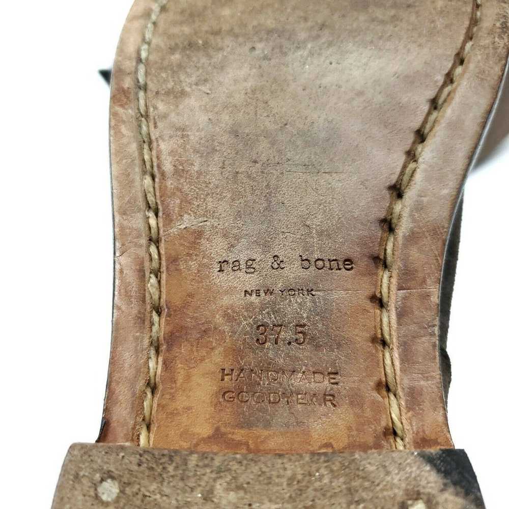 Rag & Bone Boots EUR 37.5 Brown Suede Leather Goo… - image 7