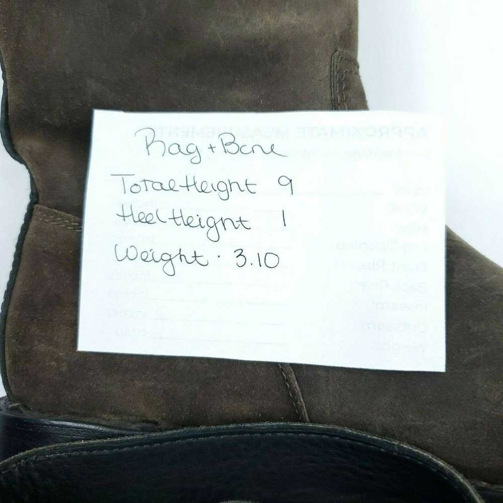 Rag & Bone Boots EUR 37.5 Brown Suede Leather Goo… - image 8