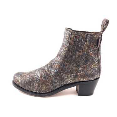 Penelope Chilvers Salva Metallic Chelsea Boots EU… - image 1