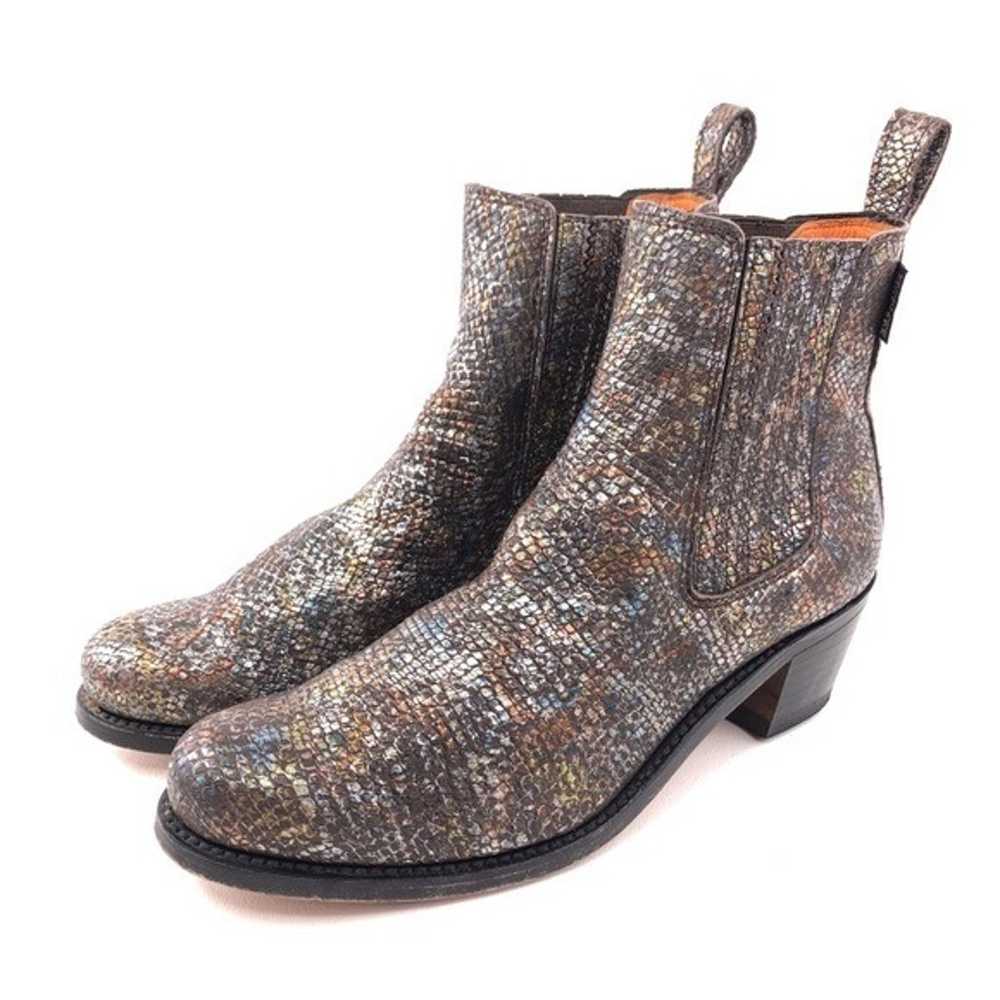 Penelope Chilvers Salva Metallic Chelsea Boots EU… - image 3
