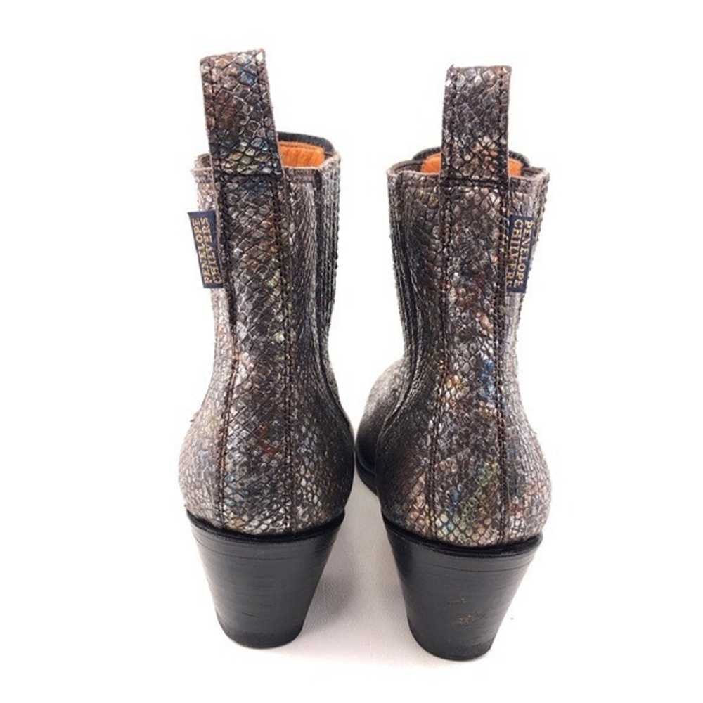 Penelope Chilvers Salva Metallic Chelsea Boots EU… - image 6