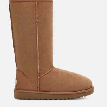 UGG CLASSIC TALL WOMEN BOOT  SUEDE  CHESTNUT - image 1