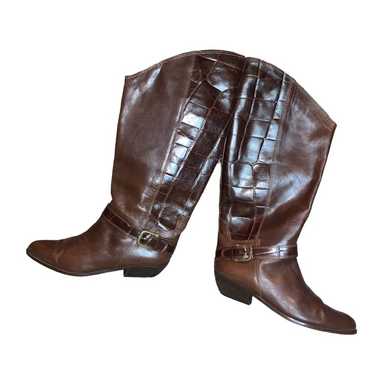 Bandolino Made In Italy Brown Upper Leather Boots… - image 1
