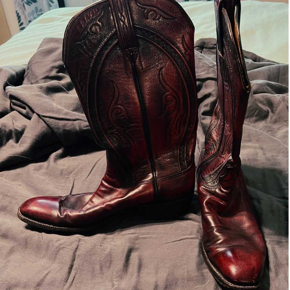 Lucchese Women’s Vintage 1883 NARROW 9.5 Boots - image 1