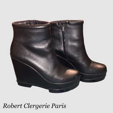 Robert clergerie wedge boots online