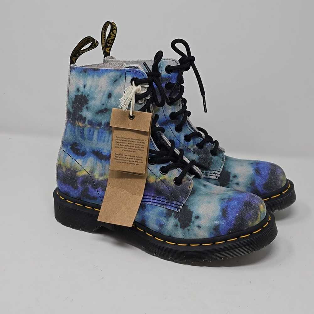 Dr. Martens 1460 Pascal Blue Summer Tie Dye Women… - image 3