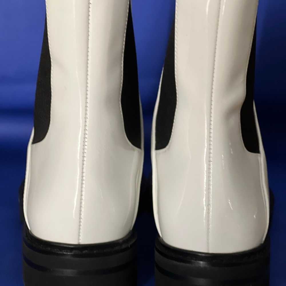 Stuart Weitzman Dylan Chelsea Boots, White, Size … - image 2