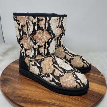 UGG Animal Print Calf Hair Women's Boots 10 - image 1