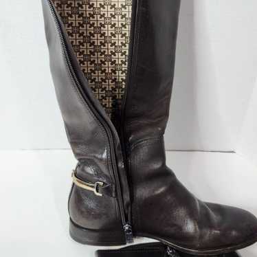 Tory Birch Leather Knee High Riding Boots - image 1