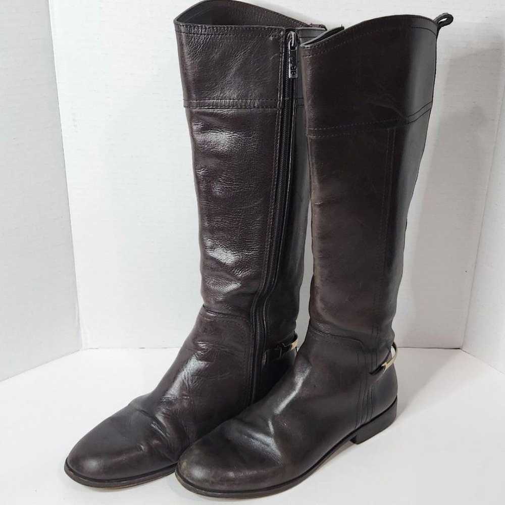 Tory Birch Leather Knee High Riding Boots - image 2