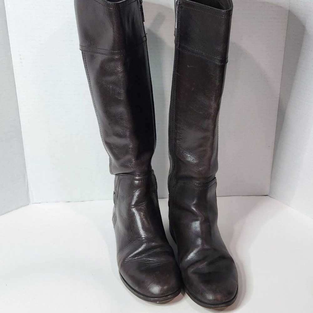 Tory Birch Leather Knee High Riding Boots - image 3