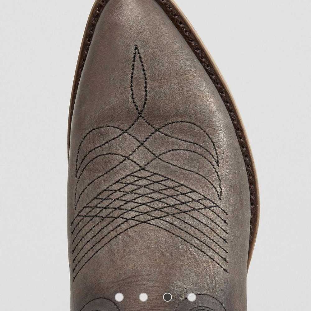 RARE Frye Western Boho Ankle Cowboy Boots - image 4