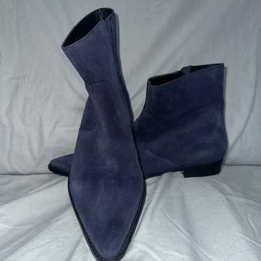 NWOB Matisse Bliss Womens boot blue suede size 8 - image 1
