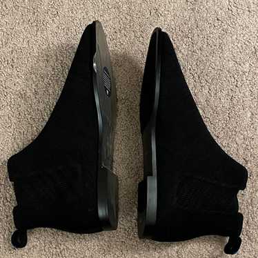Rothys ankle boot 11 - Onyx Black merino