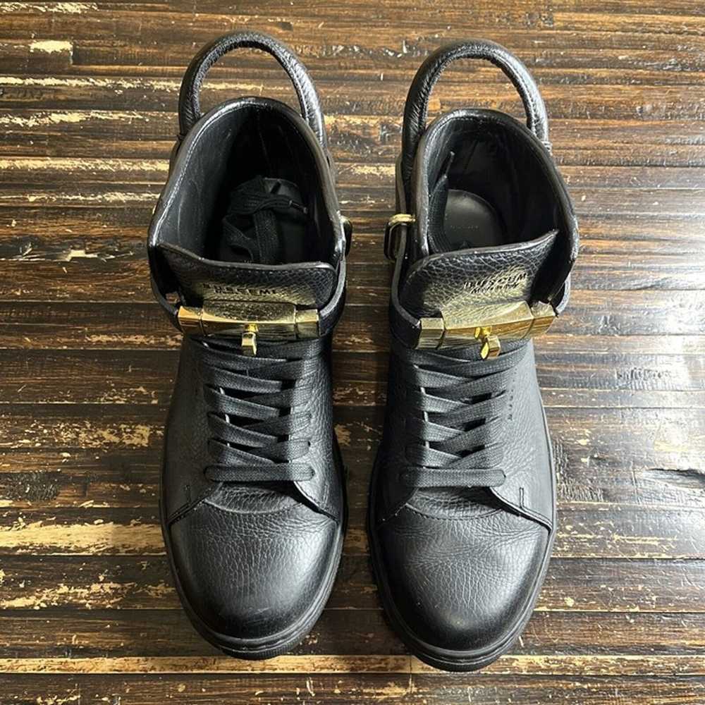Buscemi Womens 100MM Mid Top Sneakers 39 US9 Blac… - image 4