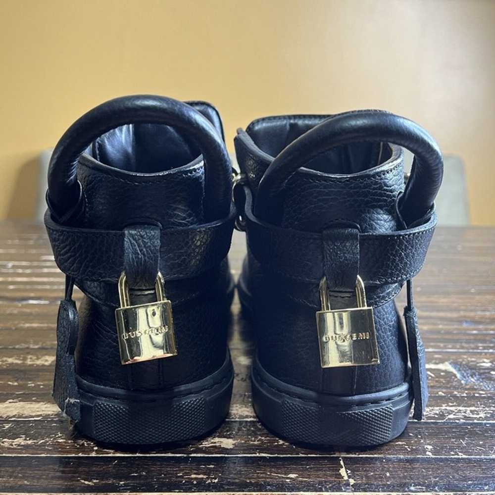 Buscemi Womens 100MM Mid Top Sneakers 39 US9 Blac… - image 5