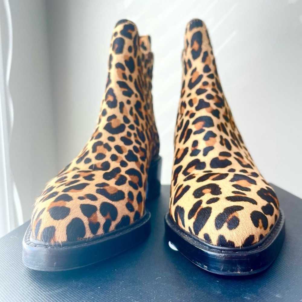 Coach Cheetah Leopard Print Short Boots in Size 6 - image 4