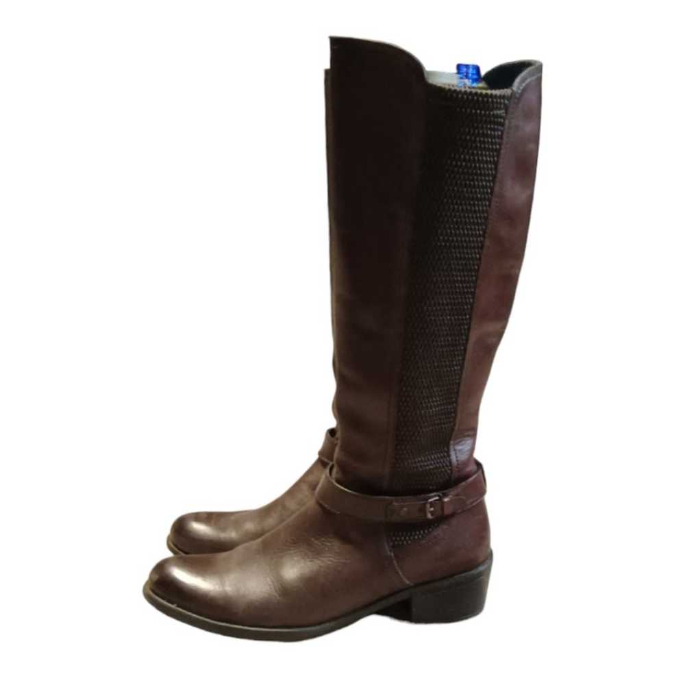 Bussola Arnell Tall Leather Brown Calf Height Boo… - image 6
