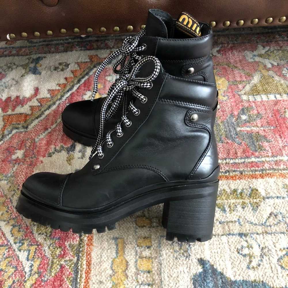 MIU MIU black  boots - image 12