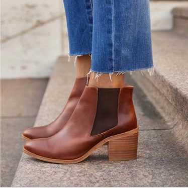 Anthropologie Nisolo Brown Leather Ankle Chelsea H